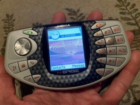 Nokia Ngage Classic Silver With Sd Card, Battery And Charger