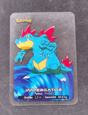 Pokemon - Impergator 009 - Deutsch - Lamincard Edibas - 2006
