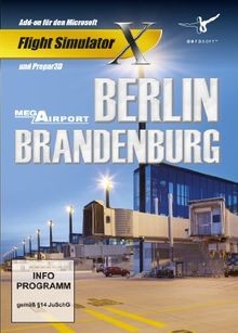 Flight Simulator X - Mega Airport Berlin-Brandenburg (Ad... | Game | Zustand gut