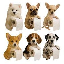 Toilet Paper Roll Holder Dog Rack Cute Toilet Roll Holder Tissue Dispenser Nice