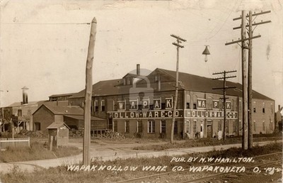 WAPAKONETA OH Wapak Hollow Ware Company Cast Iron Ohio RPPC Photo Postcard COPY