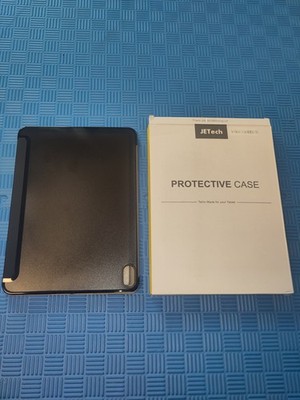 Jetech iPad Air 11 Zoll 2020/2022/2024/2025 Hülle mit Auto Schlafen Schwarz