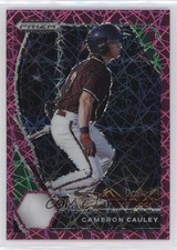 2021 Panini Prizm Draft Picks Pink Velocity Prizm Cameron Cauley #PDP73 0o1
