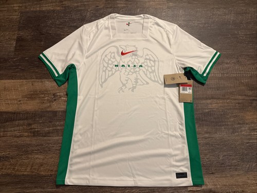 2024 Men’s Nike Nigeria National Team Home White Soccer Jersey Large L