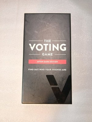 The Voting Game After Dark Adult Party Card Game New Sealed