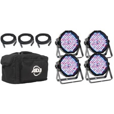 ADJ Mega Flat Pak Plus 4 Mega Par Profile Plus Lighting System