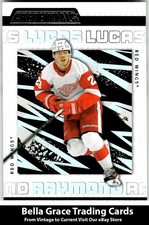 2023-24 Credentials Lucas Raymond #31 Detroit Red Wings NHL Hockey
