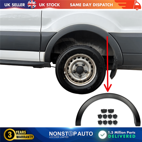 Wheel Arch Trim Moulding Rear Left For FORD Transit MK8 08.2013 on 1948509 - Bild 8 von 12