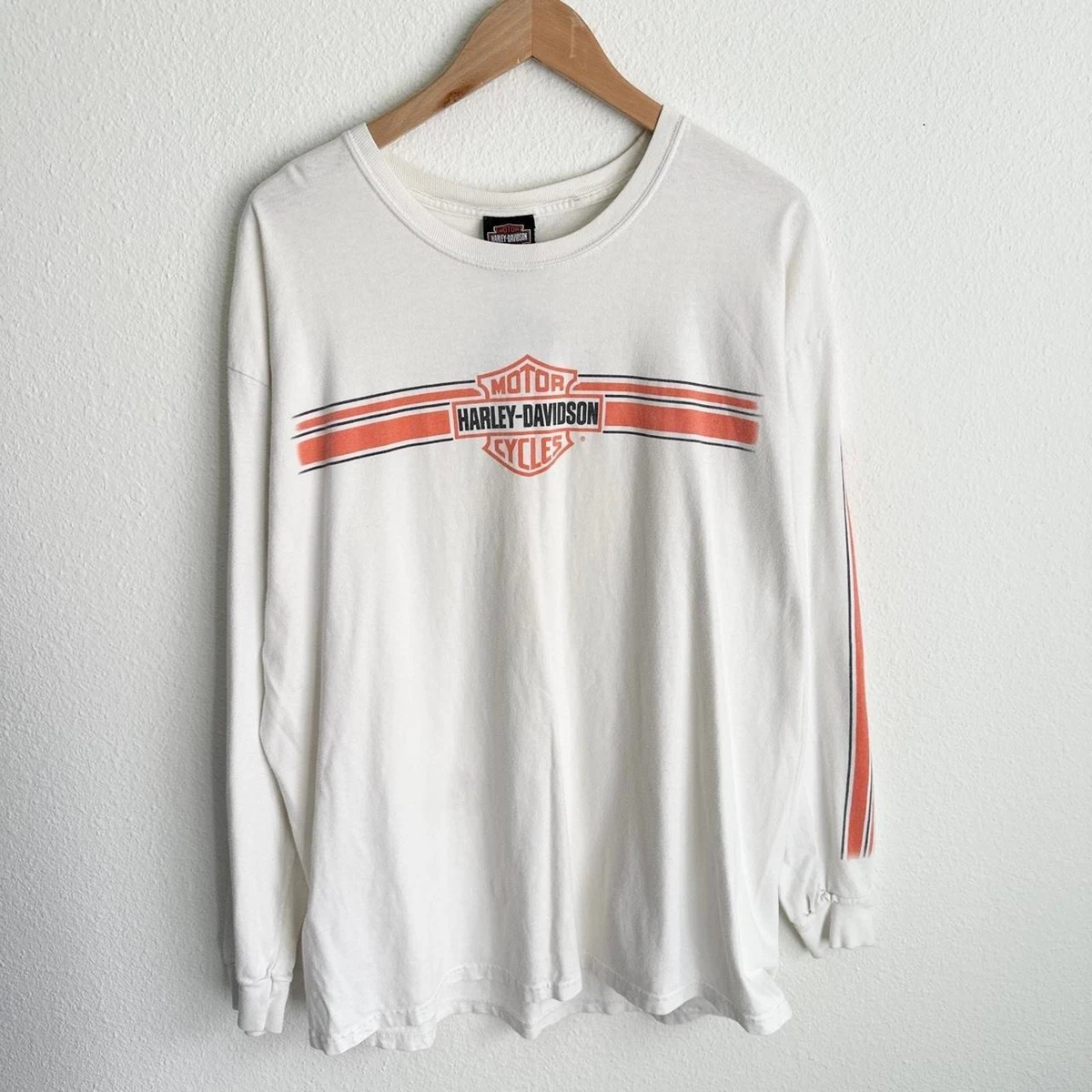 Harley-Davidson Long Sleeve White Shirts for Men for sale | eBay