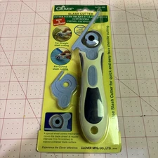 Clover Slash Cutter ArtNo. 499 | Straight & Curved Chenille FabricCutter NIP
