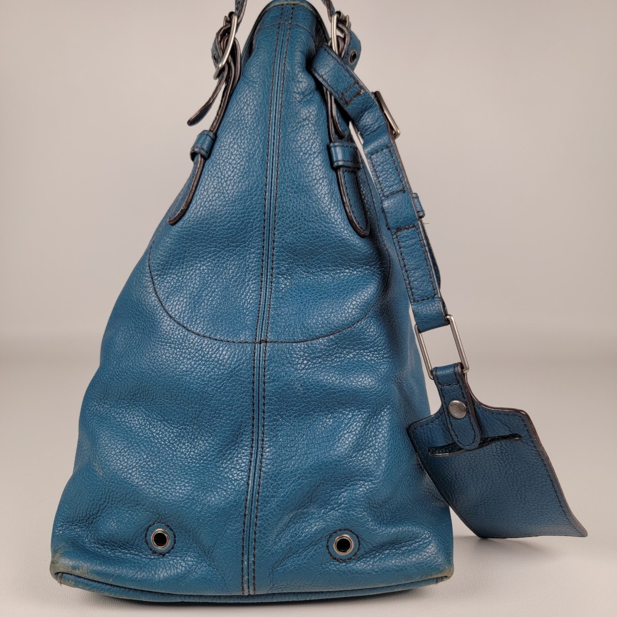 Rare Y2K Vintage Nike Carolyn Davidson Signature Line Leather Bag