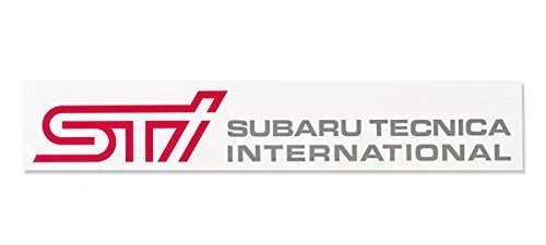 SUBARU STI Sticker C Cherry Red 2pcs Genuine Decal Set STSG14100310 Japan - Изображение 3 из 3