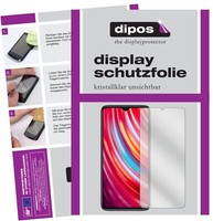 3+3X Schutzfolie FüR Xiaomi Redmi Note 8 Pro Klar Displayschutzfolie Display