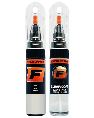 Peinture de Retouche pour TOYOTA 040 SUPER (PURE) WHITE II Stylo Laque - Photo 1/4