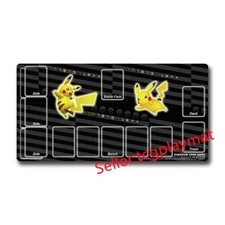 Pikachu Pokemon Playmat TCG Card Game Play Mat Gaming Desk Mat Mouse Pad o028