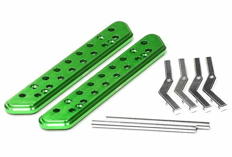 C24693GREEN Integy Side Step Running Board (2) for Axial SCX