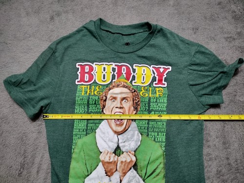 Elf Shirt Boys Small Buddy The Son of a Nutcracker Green Will Ferrell Movie - Picture 5 of 9