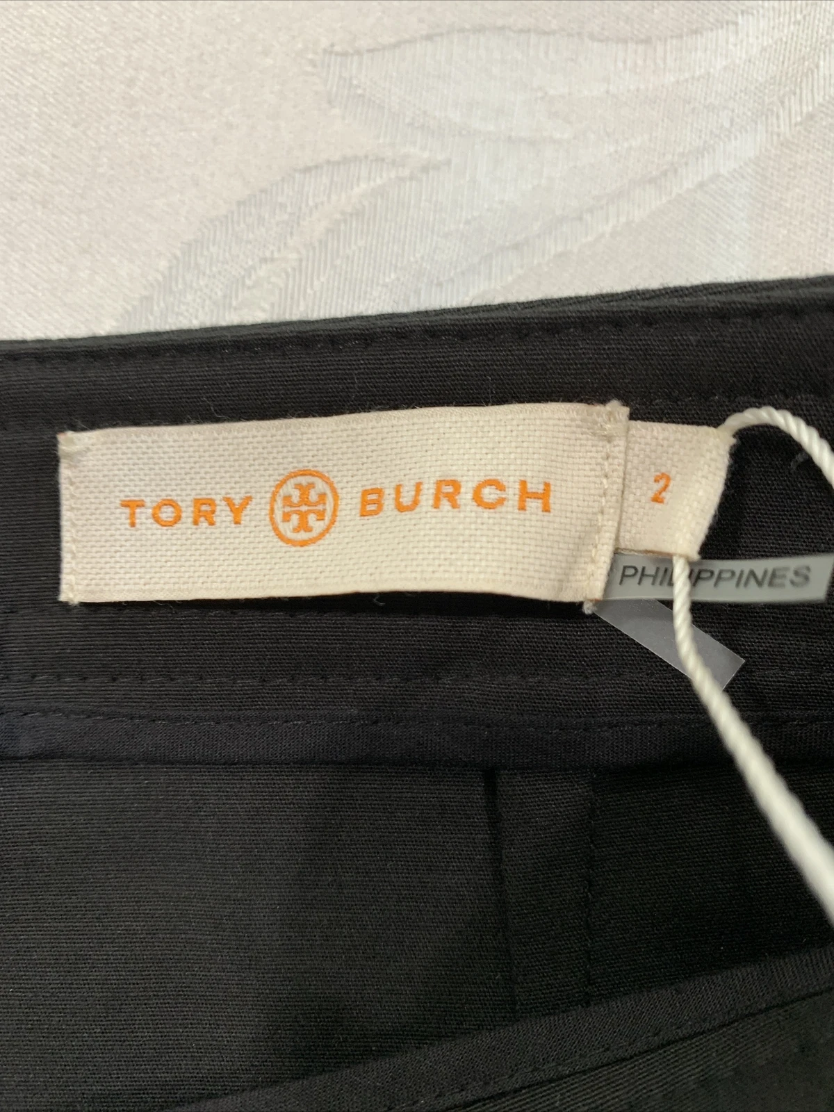 Pantaloni casual da donna neri Tory Burch taglia 2