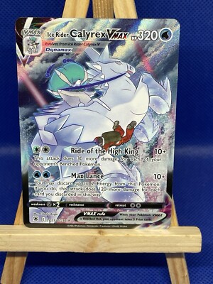 Pokémon TCG Ice Rider Calyrex VMAX Sword & Shield - Astral Radiance TG15/TG30 Holo