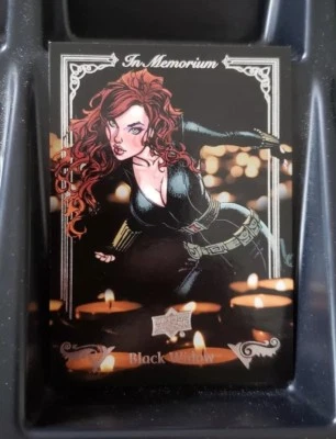 2018 Marvel Annual 2017 In Memoriam #IM1 Black Widow - Photo 1/2