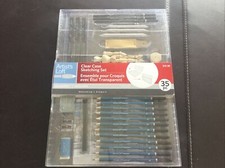 Artist  s Loft Clear Case Sketching Set 35 Pc Brand New Pencils Accessories
