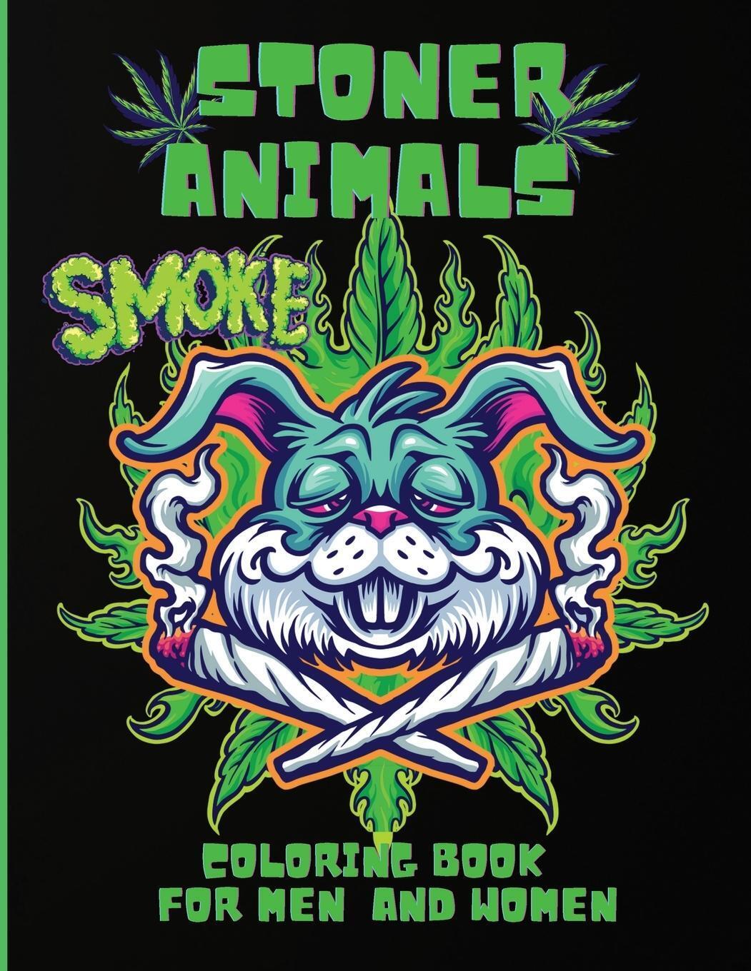 Thumbnail - Stoner Animals Coloring Book May Rome Taschenbuch Paperback Englisch