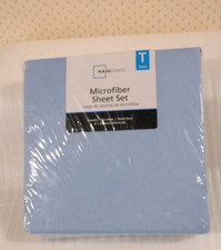 Mainstays Microfiber Twin Sheet Set - 1 Fitted, 1 Flat Sheet, 1 Pillow Cases NEW