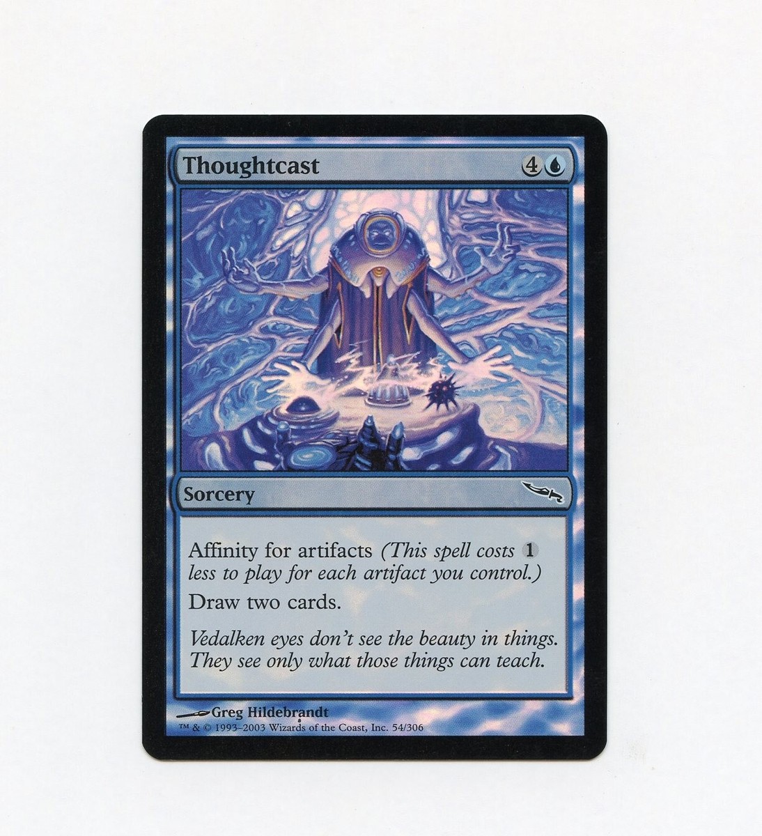 Thoughtcast Mirrodin FOIL NM- Magic the Gathering MtG b | eBay