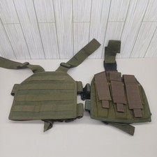 Airsoft Molle Drop Leg Rig Set And Mag Pouch