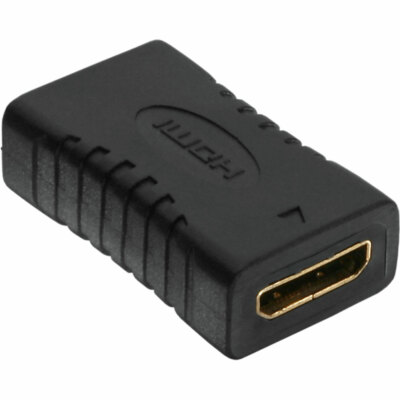 InLine  HDMI  Adapter Mini HDMI  C Buchse zu Buchse vergoldete Kontakte schwarz