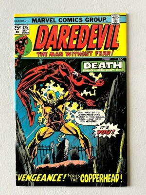 DAREDEVIL # 125 | VF+8.5   2nd App Copperhead. Combined Shipping 75 Cts