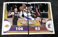 Lakers NBA FINALS x2  2020-21 Panini Direct Sticker Collection