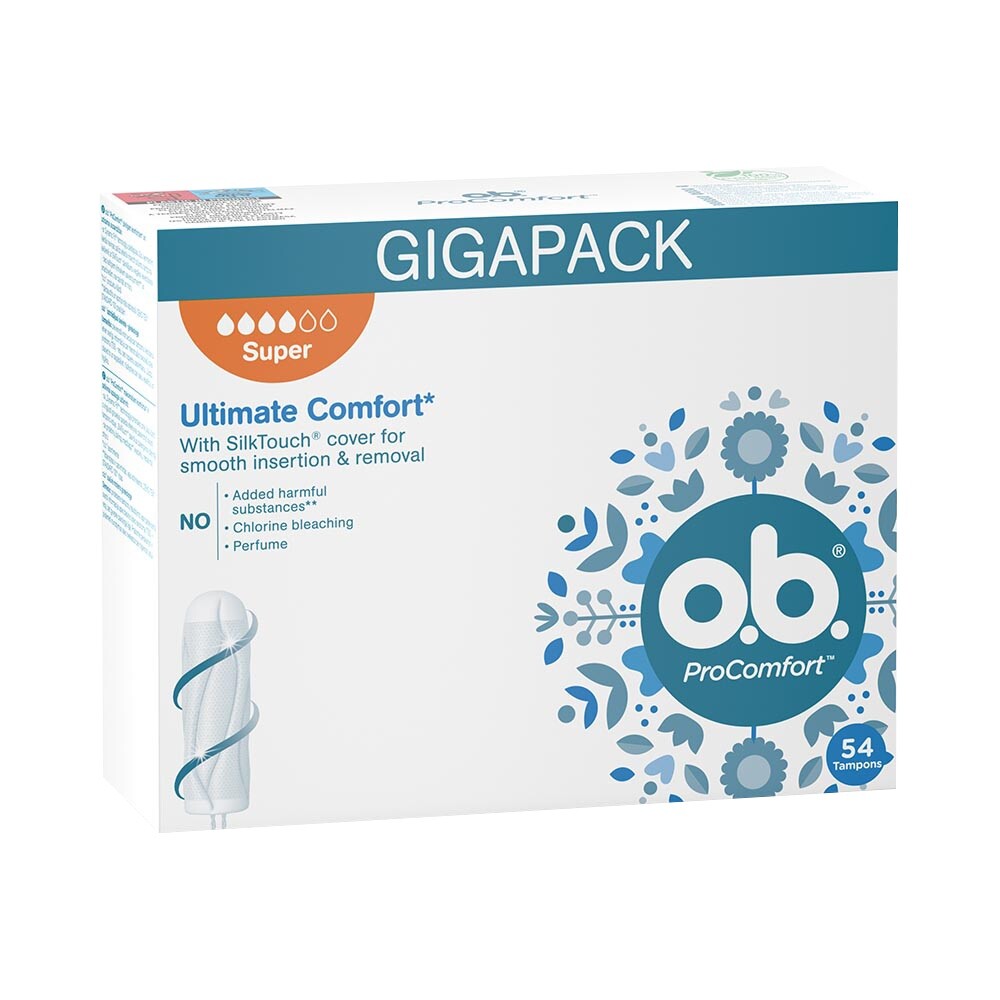 3574661582665 Тампоны O.B. ProComfort Super 54szt. (Р1) 
