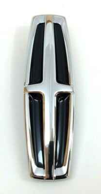 2016-2018 Lincoln MKX Front Bumper Star Logo Emblem Chrome Black