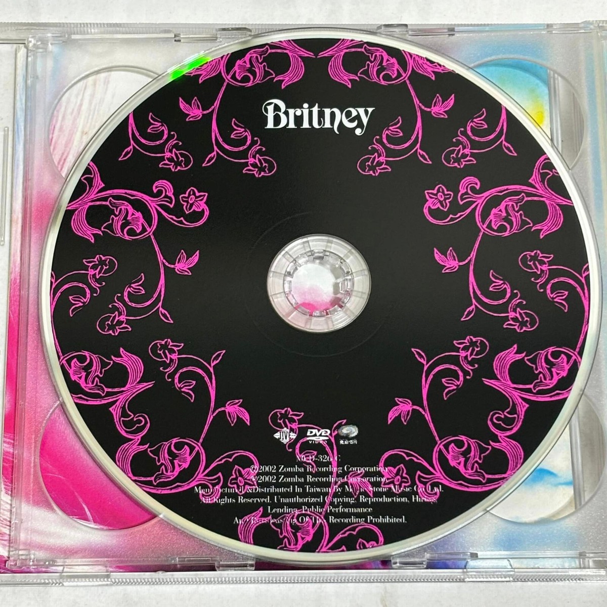 Britney Spears 2002 S/T Album Taiwan 4th Special Ltd Edition Box
