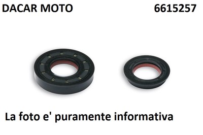 Serie Paraolio FKM/PTFE Malossi Yamaha Axis 50 2T 6615257