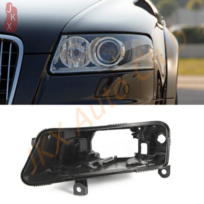 For Audi A6 S6 C6 2004-2011 Unit Left Side XENON Headlight Inner Shell Base s