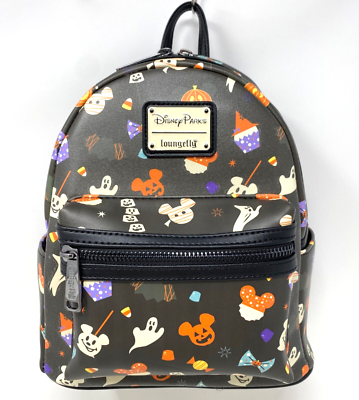 NWT Disney Halloween Loungefly mini backpack NWT LOUNGEFLY DISNEY HALLOWEEN TREATS MINI BACKPACK MICKEY  main image 2