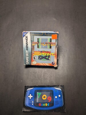 Spy Hunter/Super Sprint (Nintendo Game Boy Advance, 2005) CIB COMPLETE IN BOX