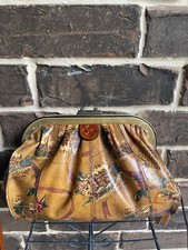 199 NWT PATRICIA NASH VERBANIA FRAME LEATHER CROSSBODY BAG MY EUROPEAN TRIP