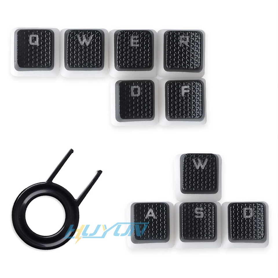 For Corsair/Logitech/RAZER Keyboards-10 Pcs Cherry MX Texture Pudding KeyCaps - Image 3 of 4