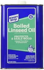 Klean Strip Boiled Linseed Oil 1 Quart Fast Drying Wood Finish and Protectant