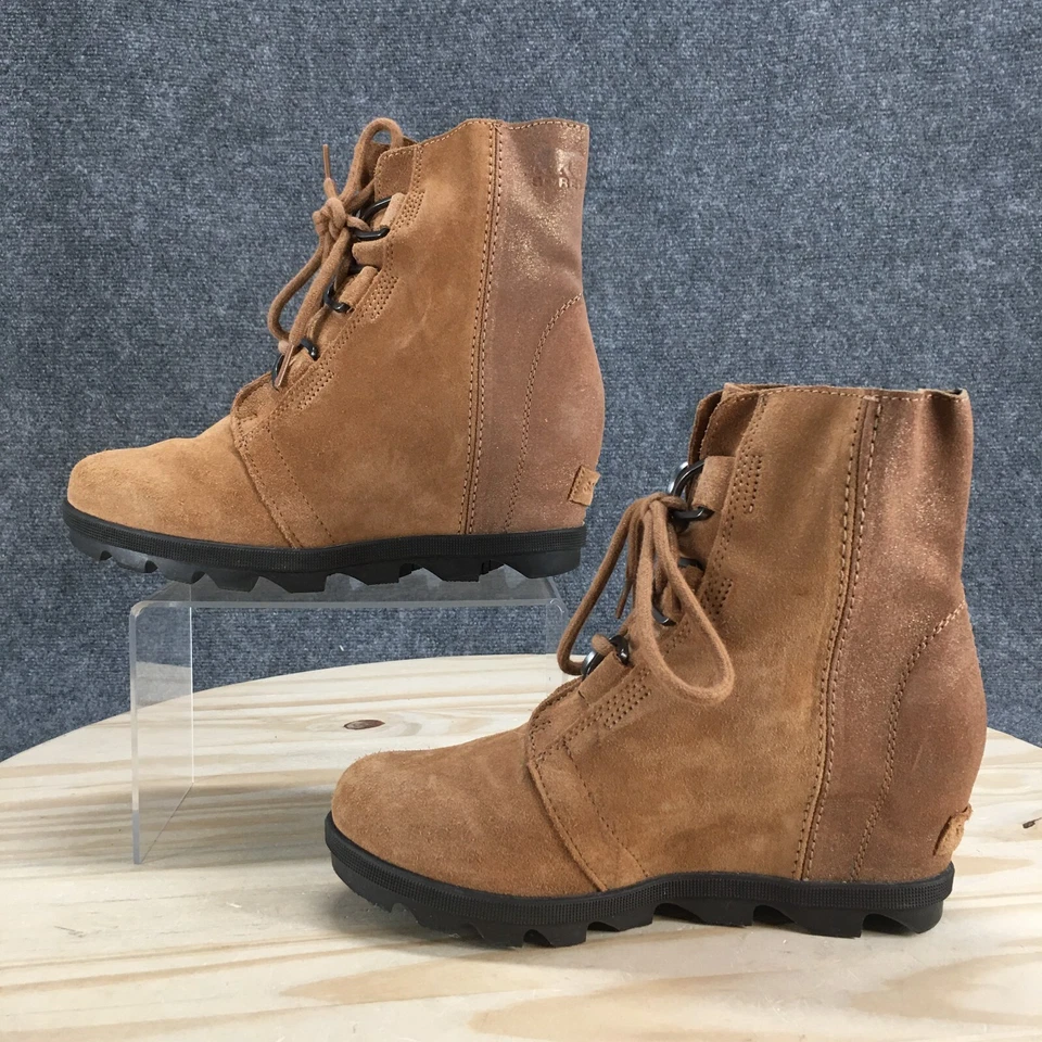 Sorel Botas Juveniles 5 Joan Of Arctic Wedge II Botín Gamuza NY2988-224 Foto 2 de 4