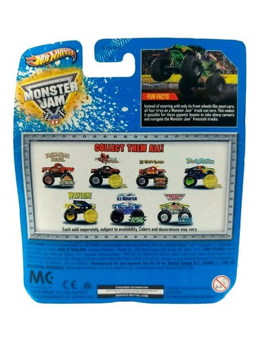 Hot Wheels Monster Jam Northern Nightmare Truck 1st Edition 2013 New Deco - Picture 2 of 4