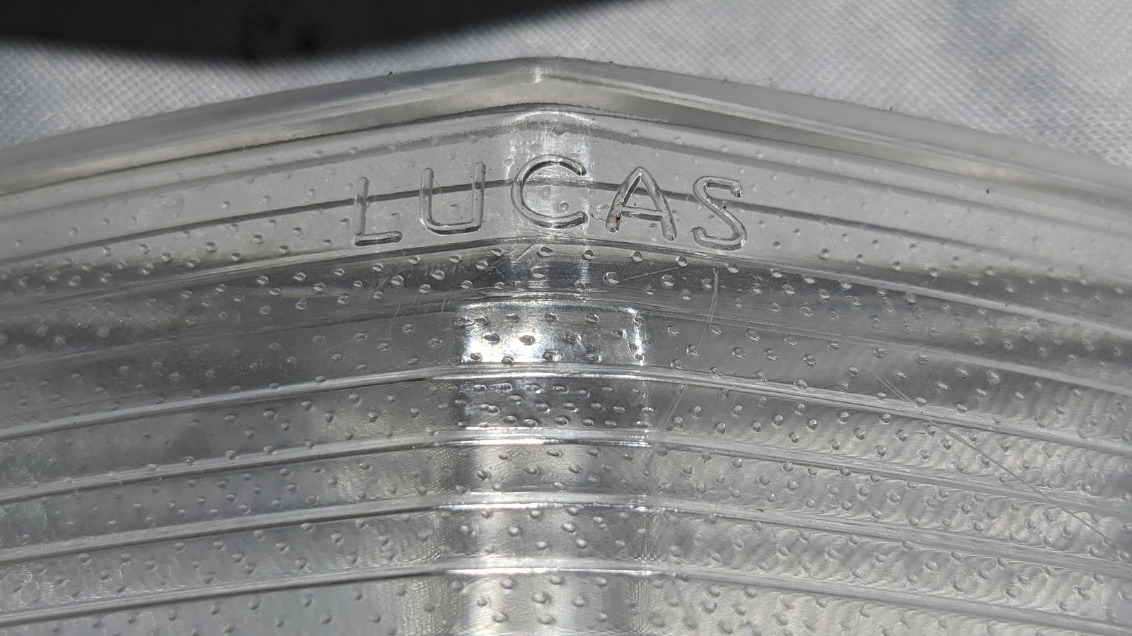 ROLLS ROYCE SILVER SHADOW II BACK UP REVERSE LIGHT CLEAR LENS CD5714 LUCAS