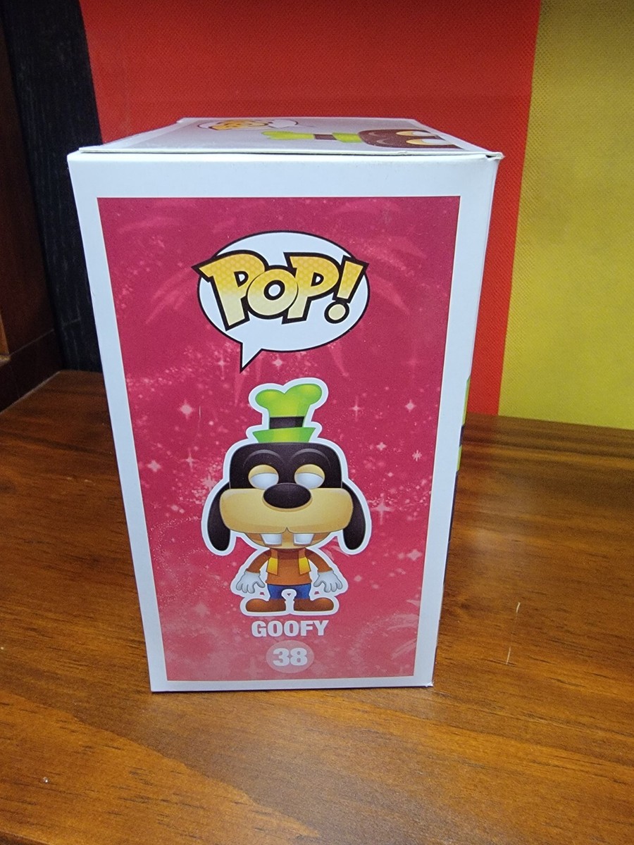 New Funko POP! Disney Goofy SUPER RARE 38 Vinyl Figure W/ Pop