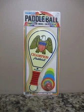 Vintage Imperial No. 6829 Champion Competition Model Paddleball - Sealed NIP