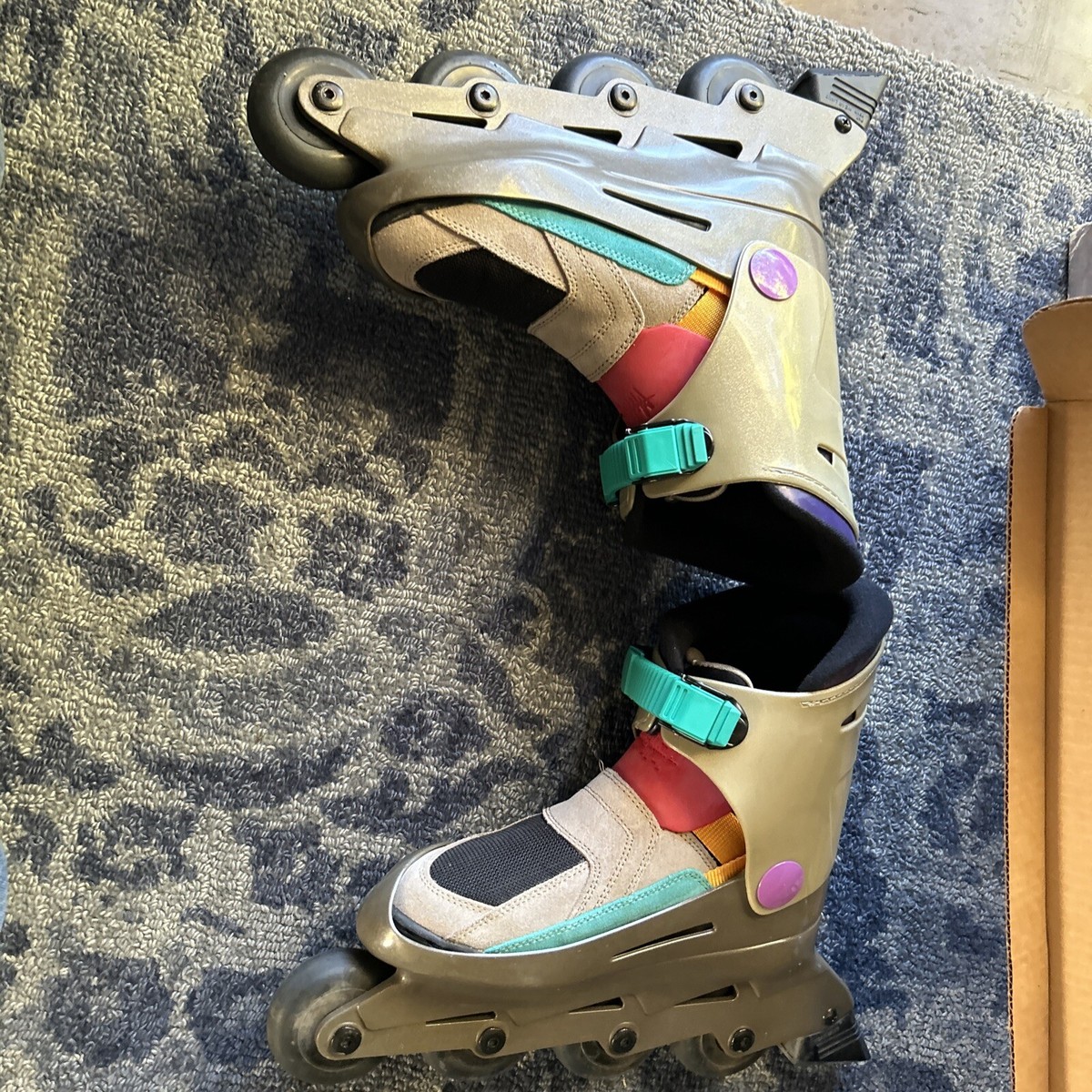 VTG Metroblade Rollerblade Shoes Y2K Tech Streetwear Rare Size 10 Rollerblade Macroblade M100 Men main image 2