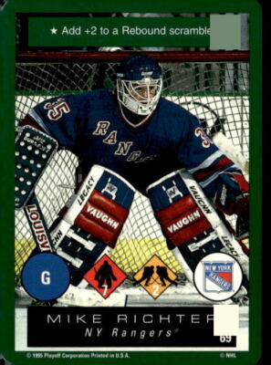 1995-96 Playoff One on One Challenge #69 Mike Richter