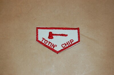 Boy Scouts Of America Patch Toting Chip Ax Hatchet BSA